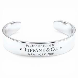 TIFFANY Silver Diamond Bracelet